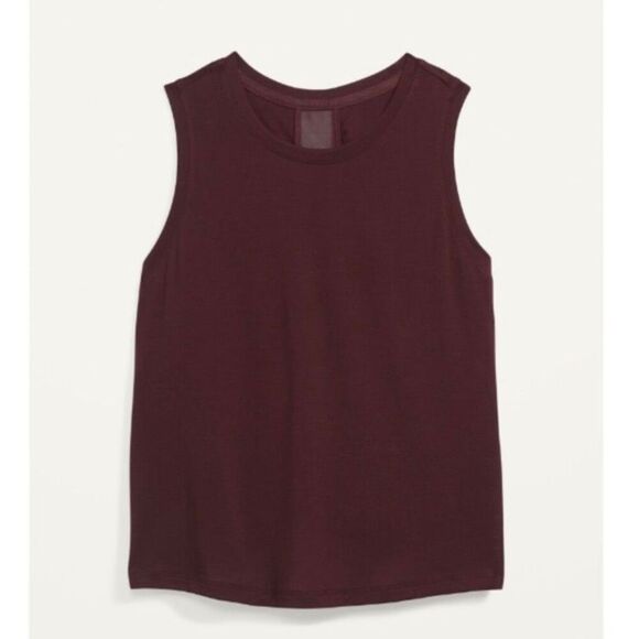 Old Navy Women’s UltraLite Mesh-Stripe Performance Tank Top Size XS - Picture 1 of 6